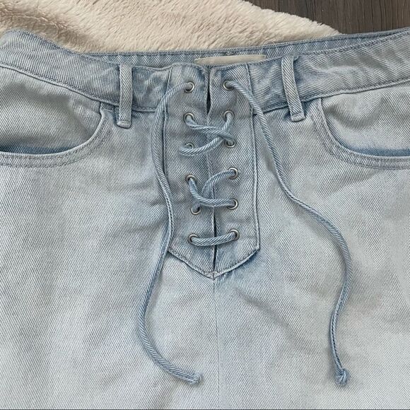 𝅺PACSUN Jean skirt Size 25 - Picture 2 of 6